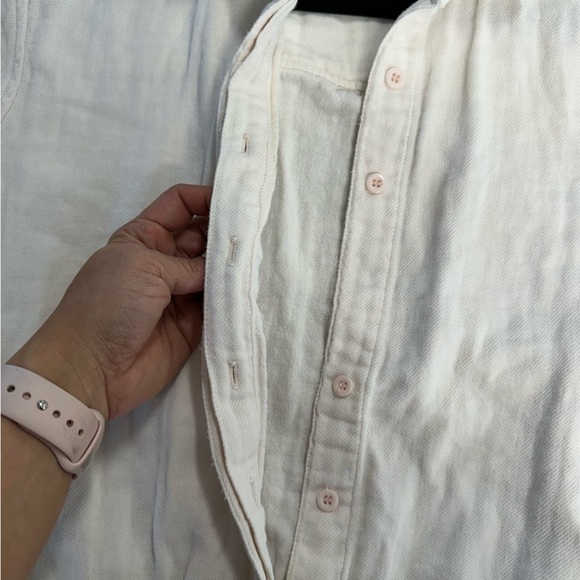 Xirena Truitt Light Pink Cotton Gauze Jumpsuit - Picture 4 of 10